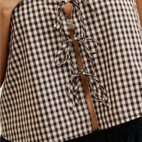 Aerie poplin top and bottoms - Picture 9 of 9